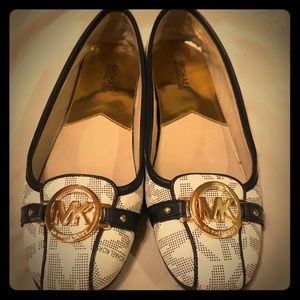 Michael Kors Fulton logo moccasins